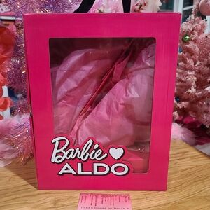 NEW! GORGEOUS BARBIE X ALDO PINK BLING SPARKLE HEELS 6.5!